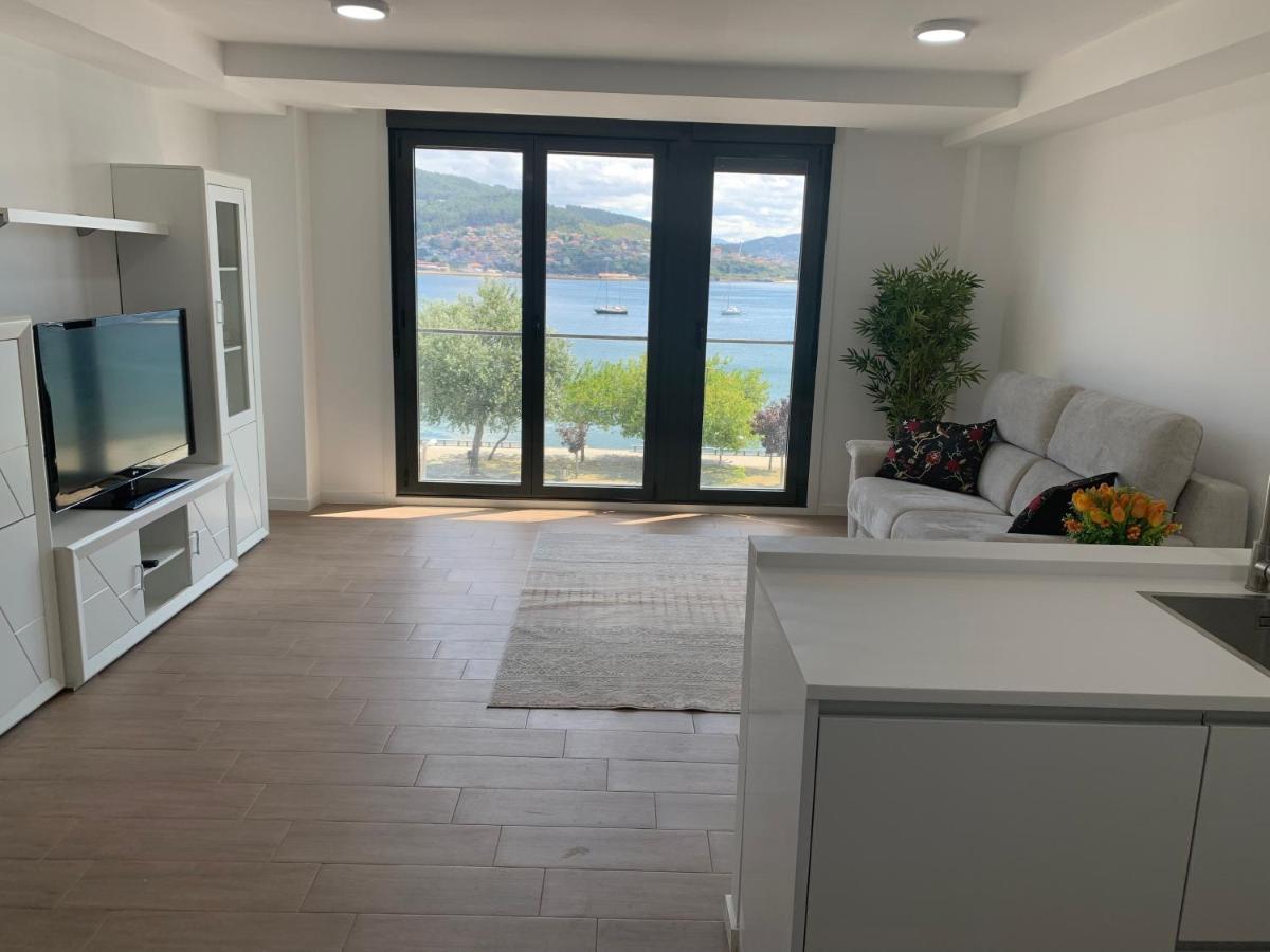 El Mirador Ria De Vigo, Apartamento Frente Al Mar, Centrico Moaña Dış mekan fotoğraf