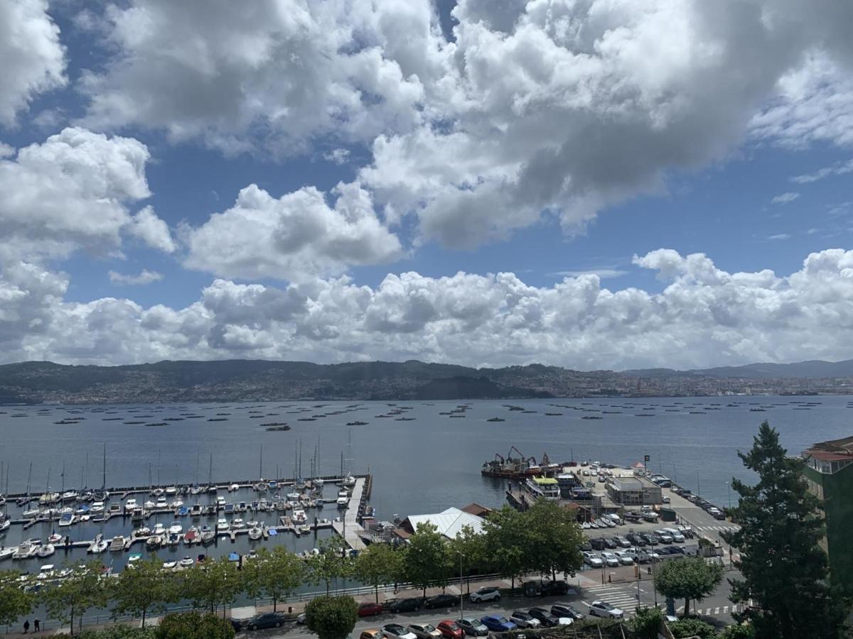 El Mirador Ria De Vigo, Apartamento Frente Al Mar, Centrico Moaña Dış mekan fotoğraf